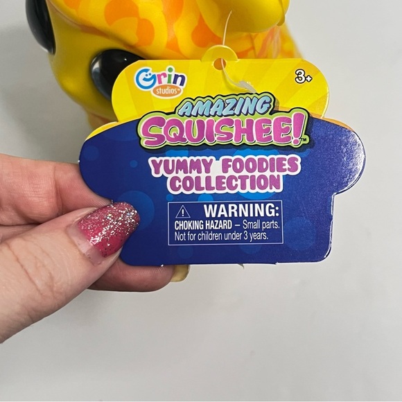 Grin Studios Amazing Squishee! yummy foodies collection MAC LLama stress w/ tag - Picture 6 of 6